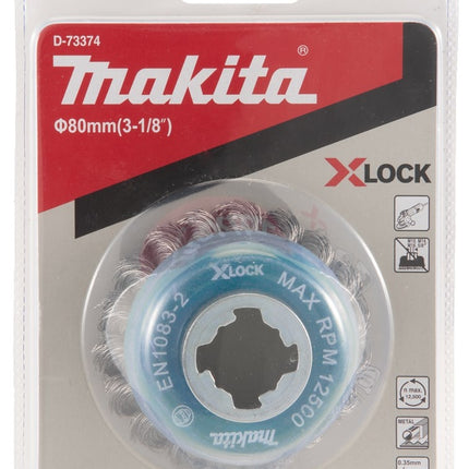 Makita Komborstel X-lock 80mm - D-73374