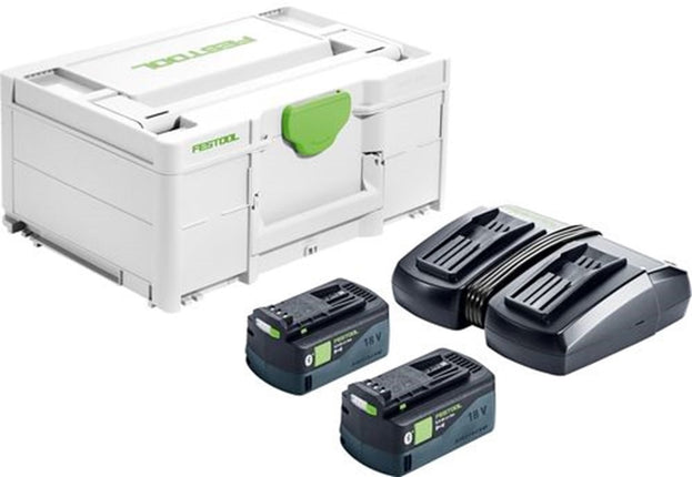 Festool SYS 18V 2x5,0/TCL6DUO Energie Set - 577707