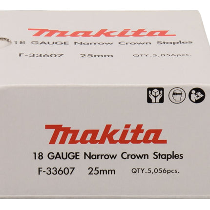 Makita Niet 25mm 6,35x1,1x1,3mm - F-33607