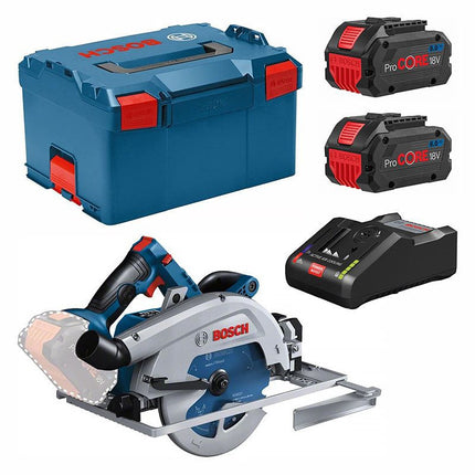 Bosch GKS 18V-68 GC Accu cirkelzaagmachine C&G in L-Boxx met 2 x 8,0Ah accu's - 06016B5101