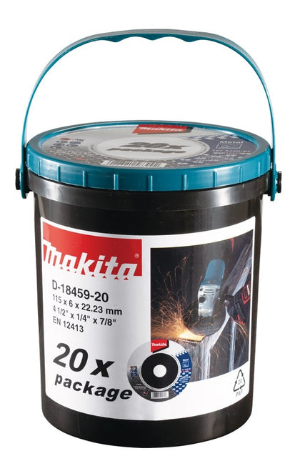 Makita Afbraams met 115x6,0x22,2 20st - D-18459-20