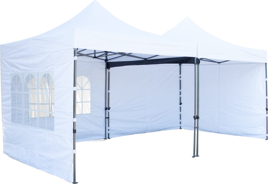 Kelfort Zijwandenset Voor Doorwerktent 3x3m 2xRaam, 1xWand, 1xWand M.Deur - 1526981