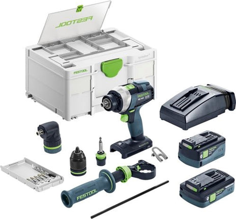 Festool TDC 18/4 5,0/4,0 I-Set Accu-Schroefboormachine - 577612