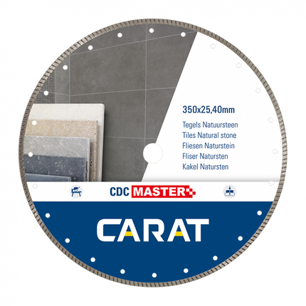 Carat Diamantblad 350mm 25,4mm Master - CDCM350400