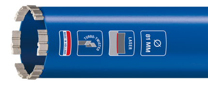 Carat Laser Diamantboor Ø22x400xm30 - Beton Master - EM02240050