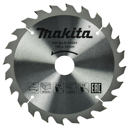 Makita HM zaagbl 190x30x2,2 T24 - D-64951