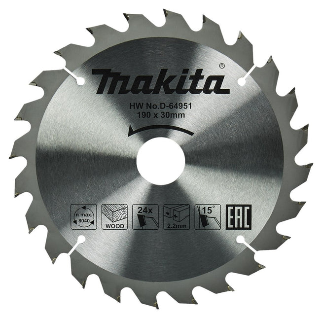 Makita HM zaagbl 190x30x2,2 T24 - D-64951