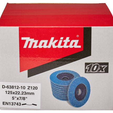 Makita Lamellensch. 125x22mm Z120 10s - D-63812-10