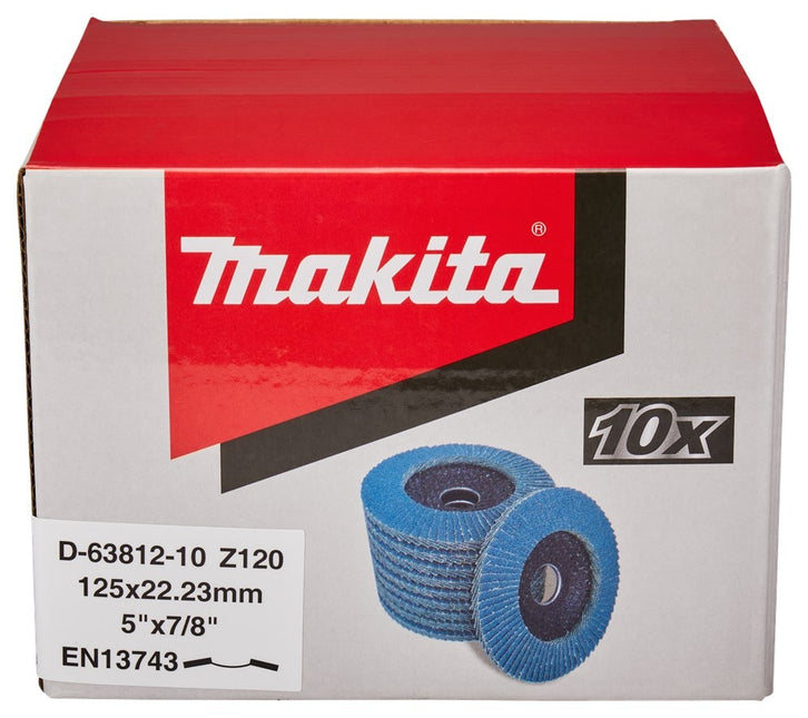 Makita Lamellensch. 125x22mm Z120 10s - D-63812-10