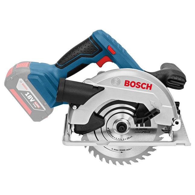 Bosch GKS 18V-57 G Cirkelzaagmachine in L-Boxx - 0615990M90