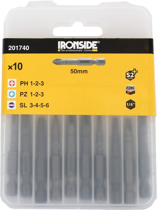 Ironside Bitset TORX-HEX 50mm 10st