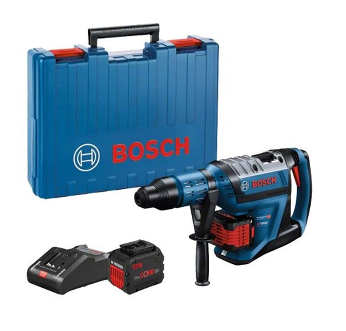 Bosch GBH 18V-45 C Accu boorhamer C&G in Koffer met 2x 12,0Ah accu's - 0611913002