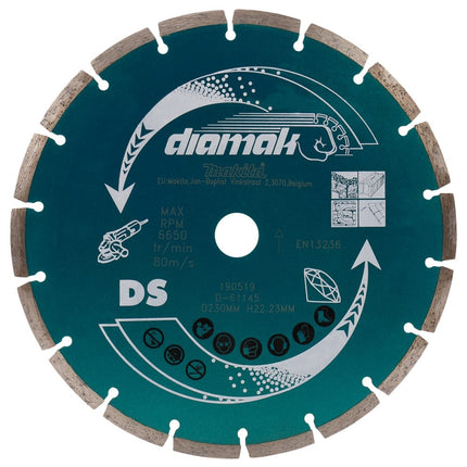 Makita Diam.sch. 230mm seg - D-61145