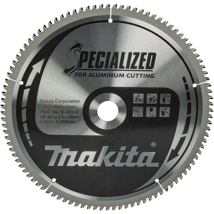 Makita Zaagb Alu 305X30X2,4 100T -5G - B-33358