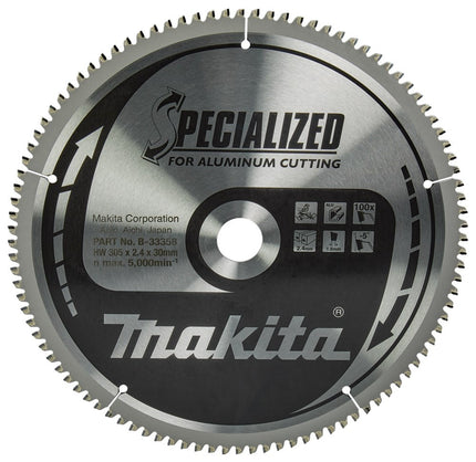 Makita Zaagb Alu 305X30X2,4 100T -5G - B-33358