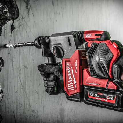 Milwaukee M18 ONEFHX-552X ONE-KEY SDS-Plus Hamer met 4 standen - 5.5Ah 18V