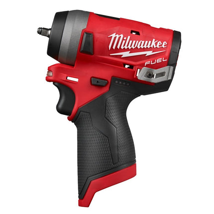 Milwaukee M12 FIW14-0 Li-Ion FUEL™ accu-compacte slagmoersleutel 1/4" (excl. accu)