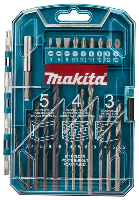 Makita Boren/Schroefbit Set 22-Delig - P-44002