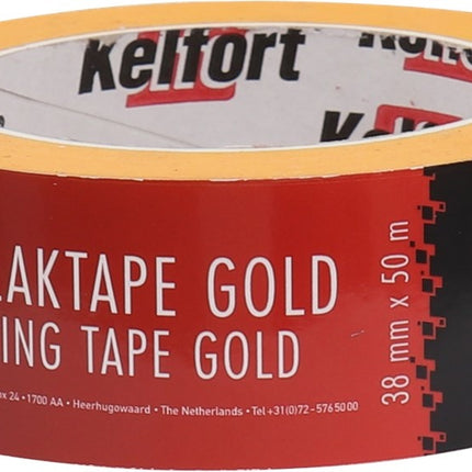 Kelfort Afplaktape Gold 38mm 50M - 1516609