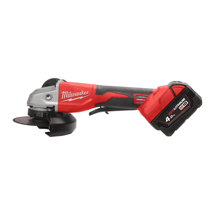 Milwaukee M18 BLSAG125XPD-402X Koolborstelloze Haakse Slijper - 4Ah 18V