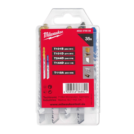 Milwaukee 35-Delig Decoupeerzaagbladen set - 4932479088