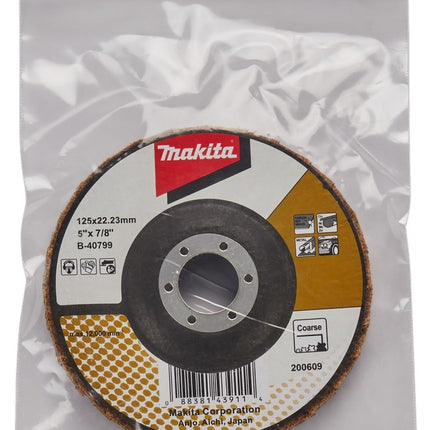 Makita Schuursch. 125x22mm grof - B-40799