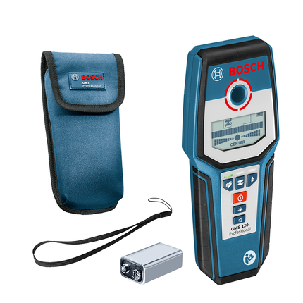 Bosch GMS 120 Muurscanner - Leidingzoeker - Detector- 0601081000