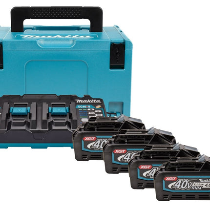 Makita 191U28-6 Startset DC40RB 4x BL4040