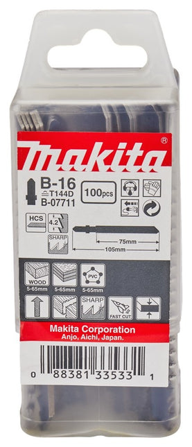 Makita Decoupeerzgb Hout 75Mm T144D - B-07711