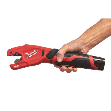 Milwaukee M12 PCSS-0 RAPTOR Pijpsnijder RVS 12V