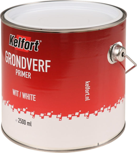 Kelfort Grondverf Wit 2500 ml - 1516062