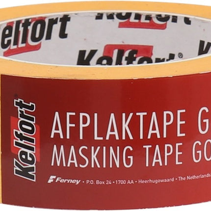 Kelfort Afplaktape Gold 38mm 50M - 1516609