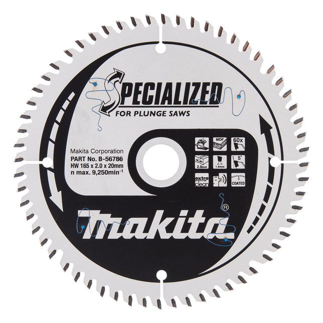 Makita B-56786 Invalcirkelzaagblad Gemelamineerd