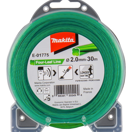 Makita Maaidraad 2,0mm x 30m Groen E-01775