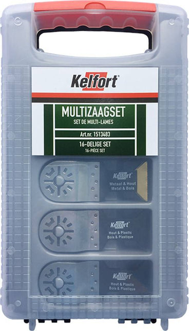 Kelfort Multi-machine toebehoren 16-delig = 1513483