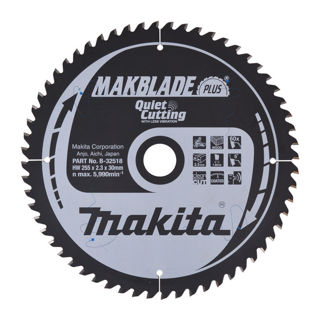 Makita B-32518 afkortzaagblad is 216MM Hout