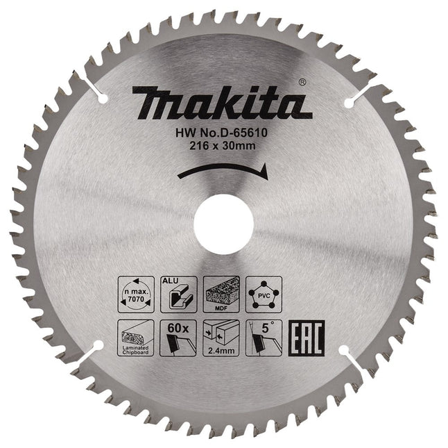 Makita Zaagb multi 216x30 60T 5g - D-65610