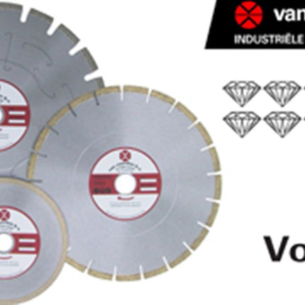 Van Voorden Industrie Diamantblad 425X-300mm As 25,4mm - 242137