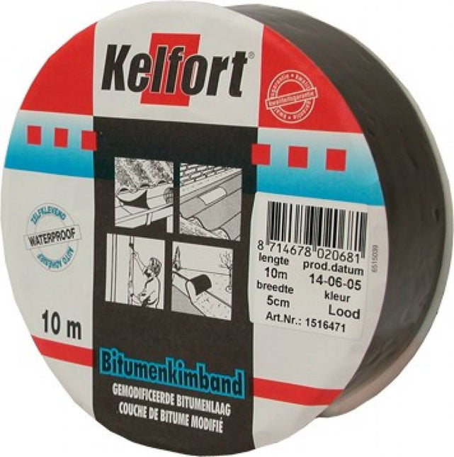 Kelfort Bitumenkimband loodkleurig