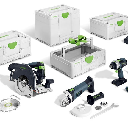 Festool Combiset HKC55 + TPC18 + AGC18 - 578025