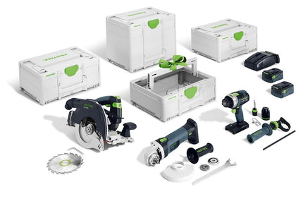 Festool Combiset HKC55 + TPC18 + AGC18 - 578025