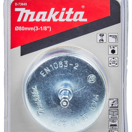 Makita Komborstel 80mm 1/4" vermes - D-73645