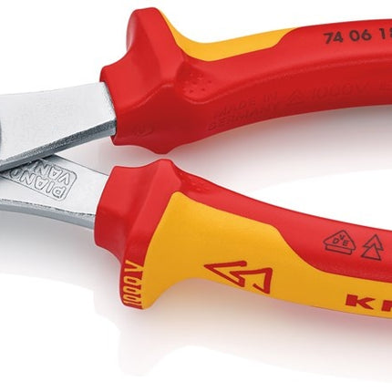 KNIPEX Kracht-zijsnijtang - 74 06 180