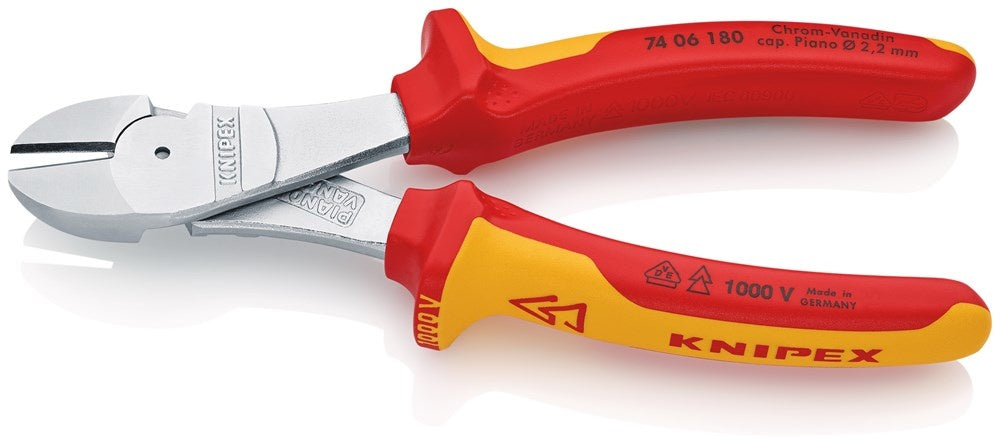 KNIPEX Kracht-zijsnijtang - 74 06 180