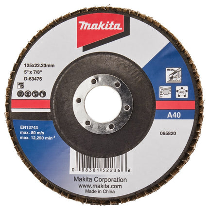 Makita Lamellensch. 125x22mm A40 10st - D-63476-10