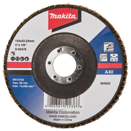 Makita Lamellensch. 125x22mm A40 10st - D-63476-10