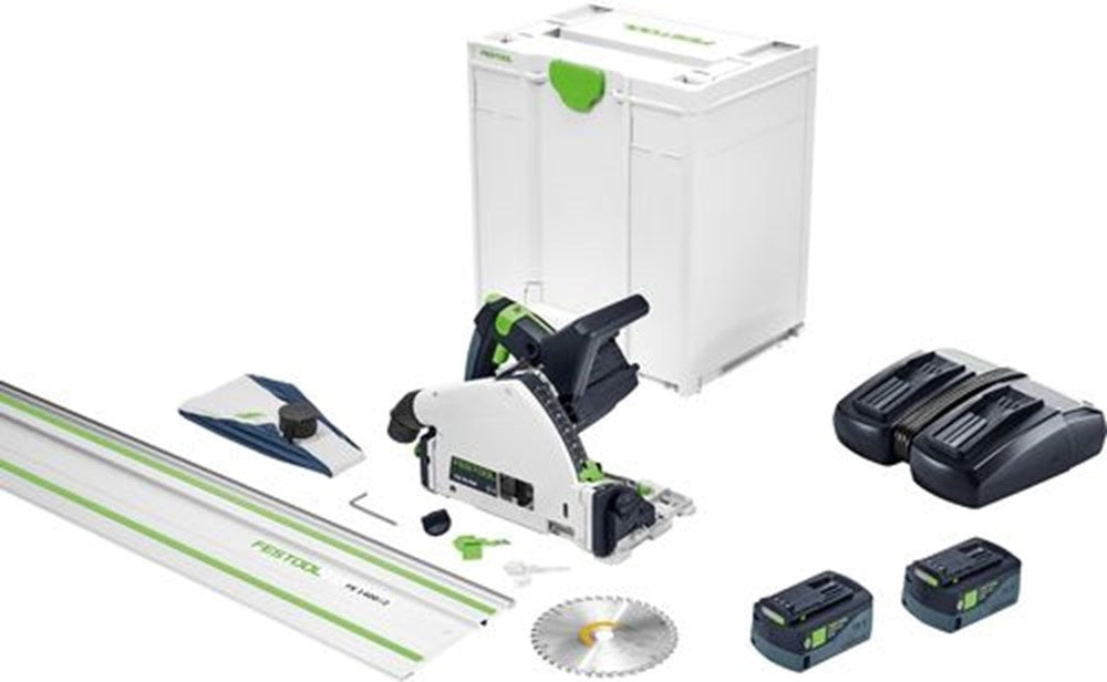 Festool TSC 55 5,0 KEBI-Plus/XL-FS Accu-Invalcirkelzaagmachine - 577391