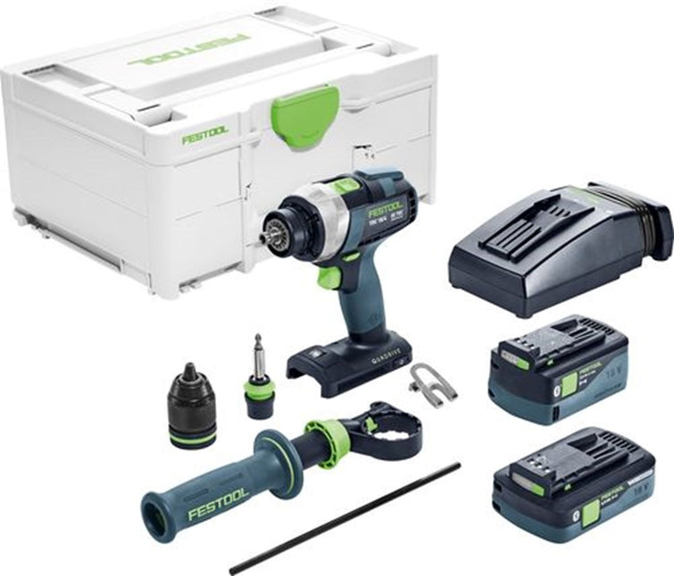 Festool TDC 18/4 5,0/4,0 I-Plus Accu-Schroefboormachine - 577649