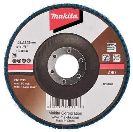 Makita Lamellensch. 125x22mm Z80 10st - D-63806-10