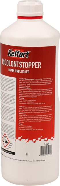 Kelfort Rioolontstopper 1 Liter 96% Zwavelzuur